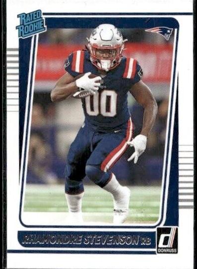 2021 Panini Donruss Football Rhamondre Stevenson #286 PSA 10