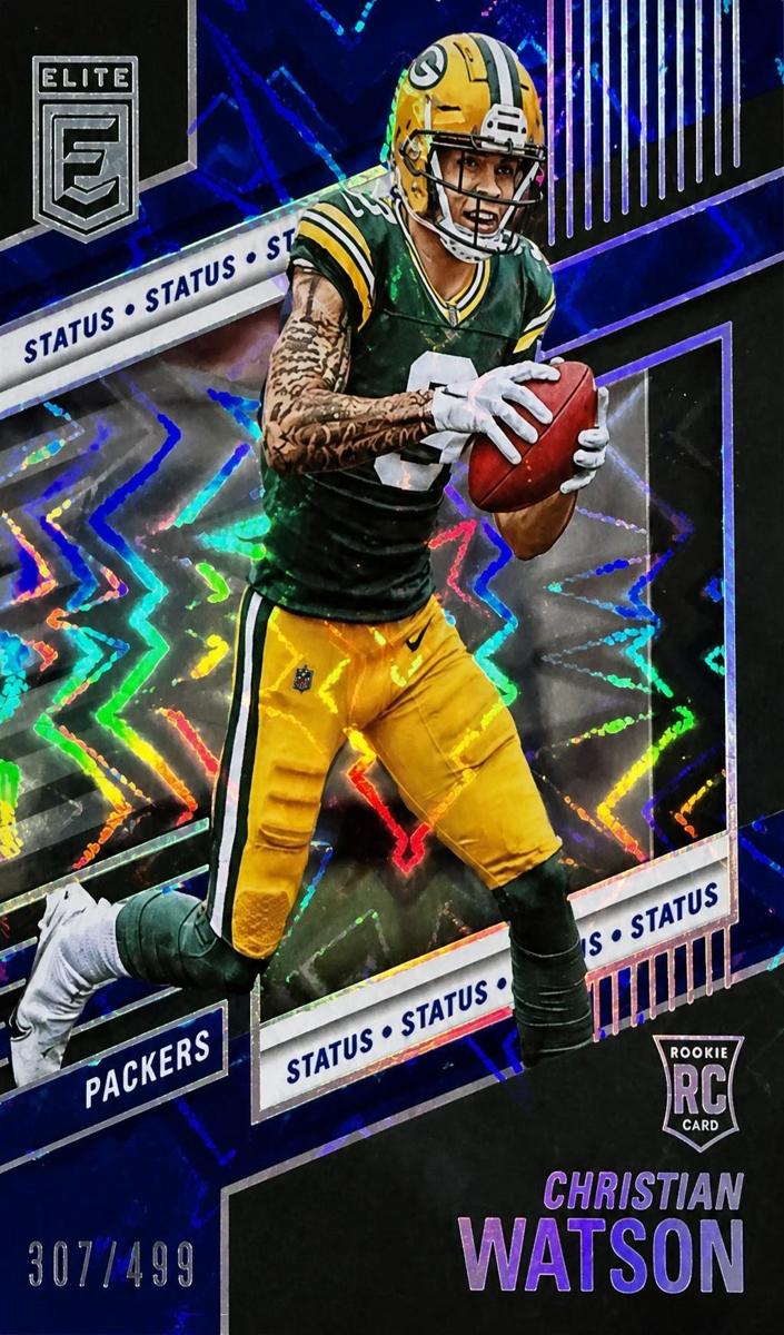 2022 Donruss Elite Football Status Explosion Christian Watson #152