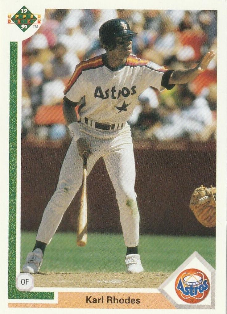 1991 Upper Deck Baseball Karl Rhodes #466