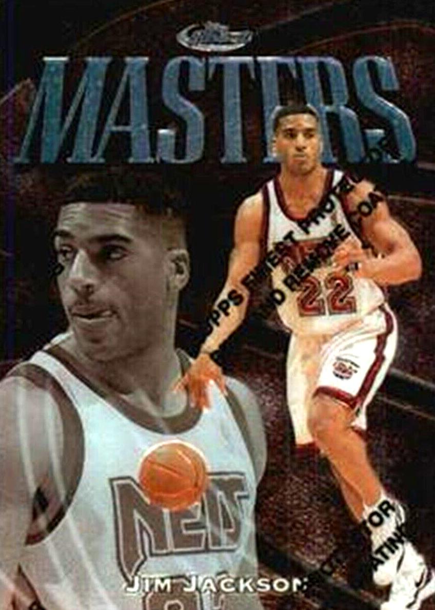 1997 Topps Finest Basketball Jim Jackson #135