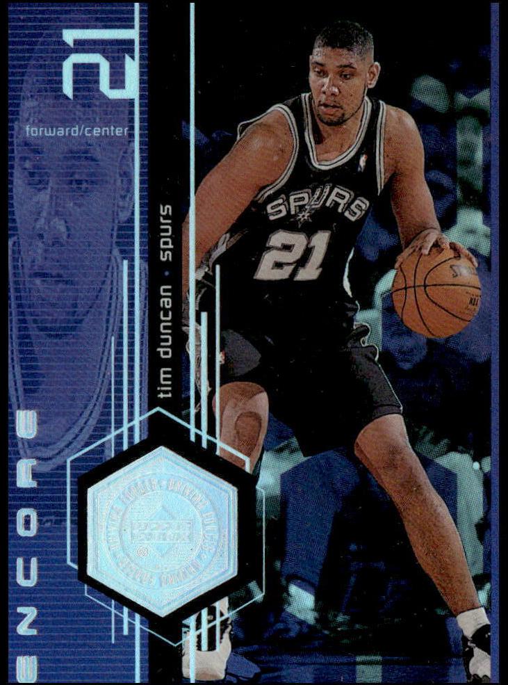 1998 Upper Deck Encore Basketball Tim Duncan #F5