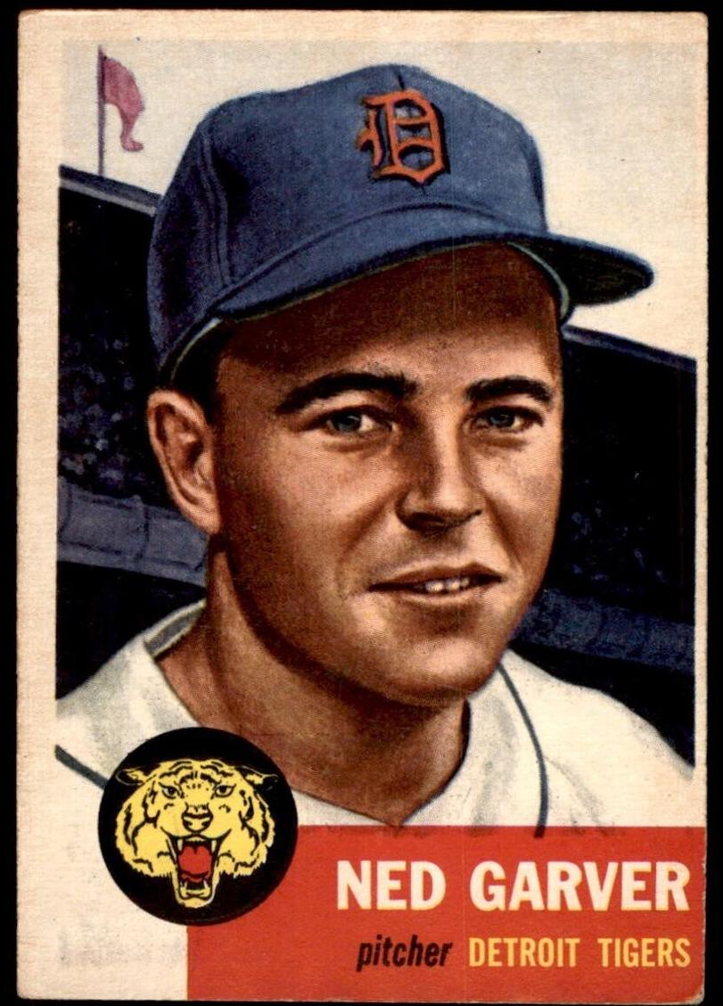 1953 Topps Baseball Ned Garver #112 PSA 6