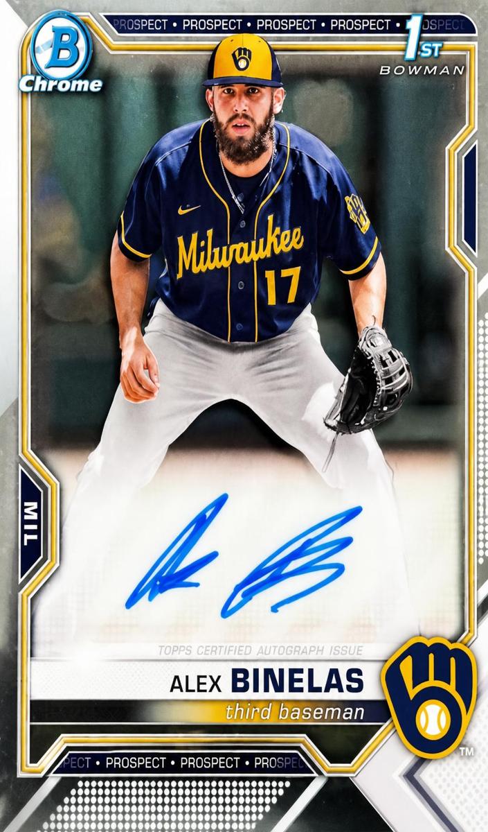 2021 Bowman Draft Baseball Alex Binelas #CDA-AB SGC 10
