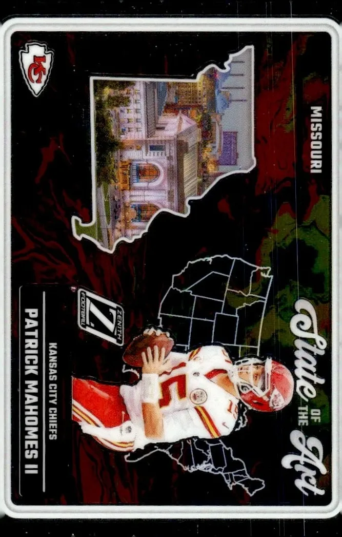2024 Panini Zenith Football Patrick Mahomes II #1 PSA 10