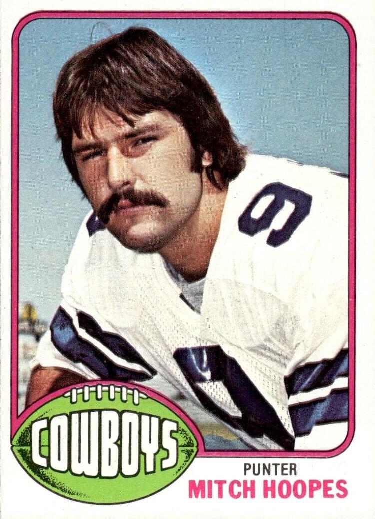 1976 Topps Football Mitch Hoopes #283