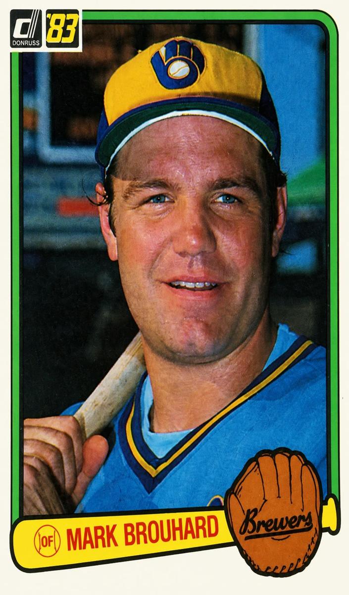 1983 Donruss Baseball Mark Brouhard #532 PSA 9