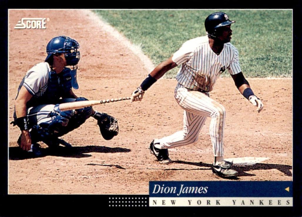 1994 Score Baseball Dion James #175