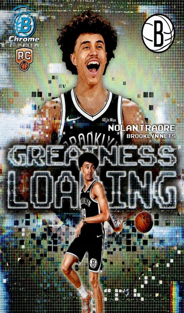 2025 Bowman Basketball Nolan Traore #GL-19