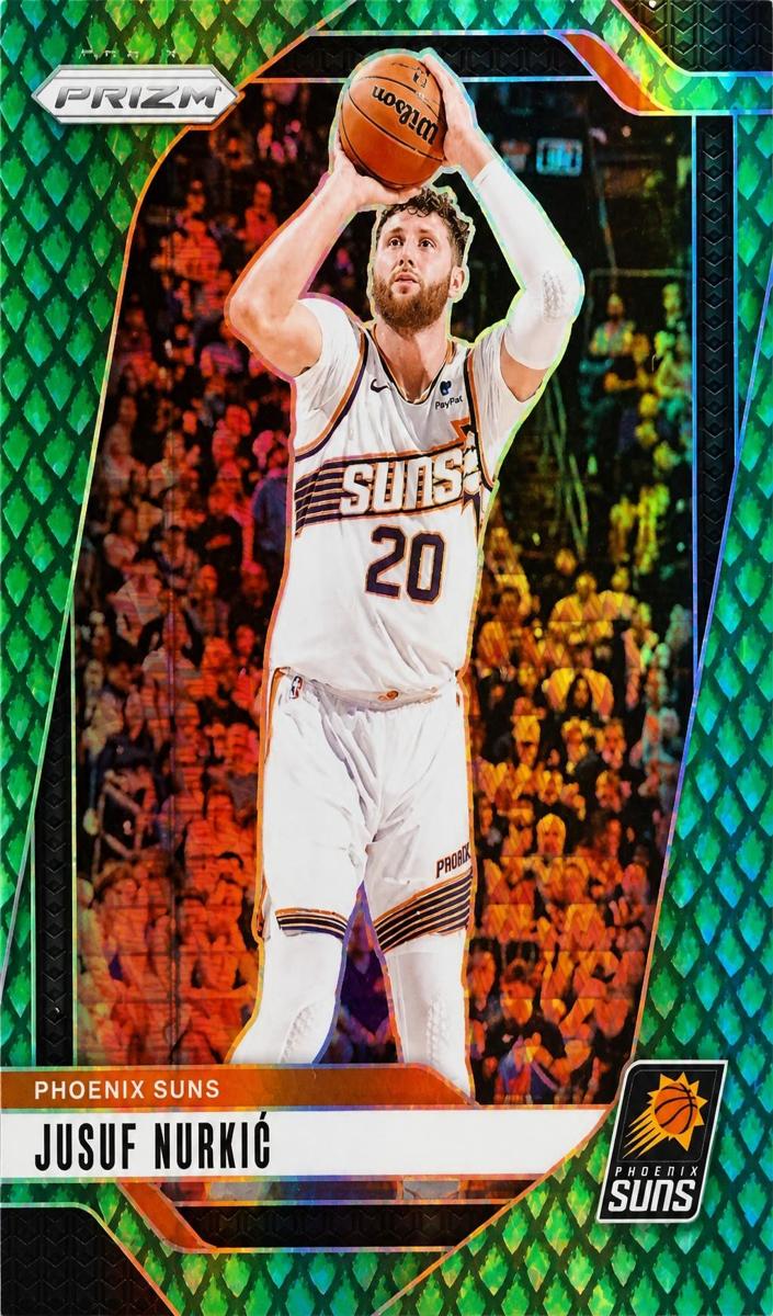 2024 Panini Prizm Basketball Jade Dragon Scale Jusuf Nurkic #127