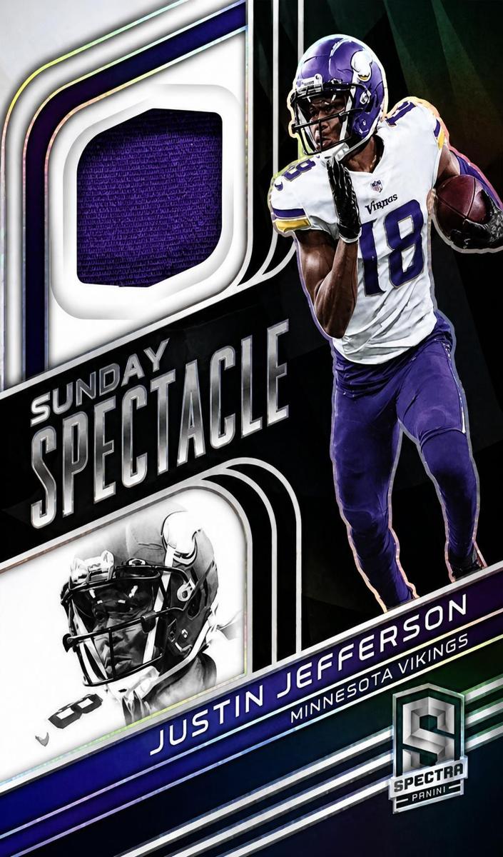2022 Panini Spectra Football Justin Jefferson #SS-JJE