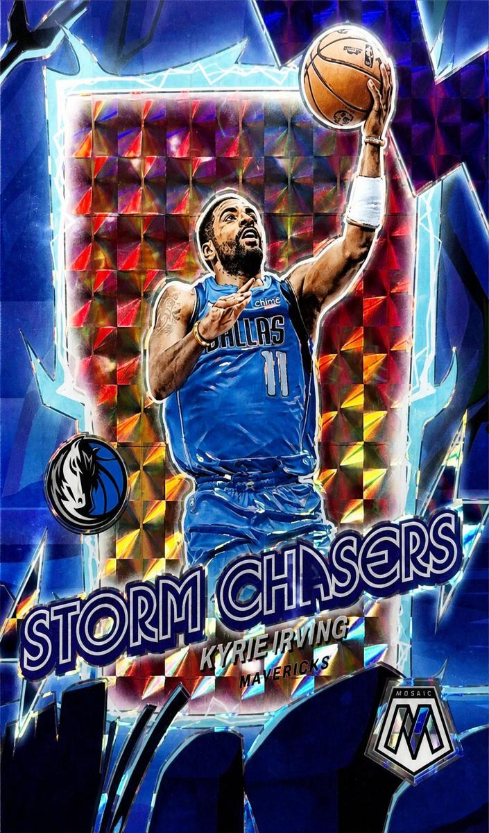2023 Panini Mosaic Basketball Kyrie Irving #5 PSA 9