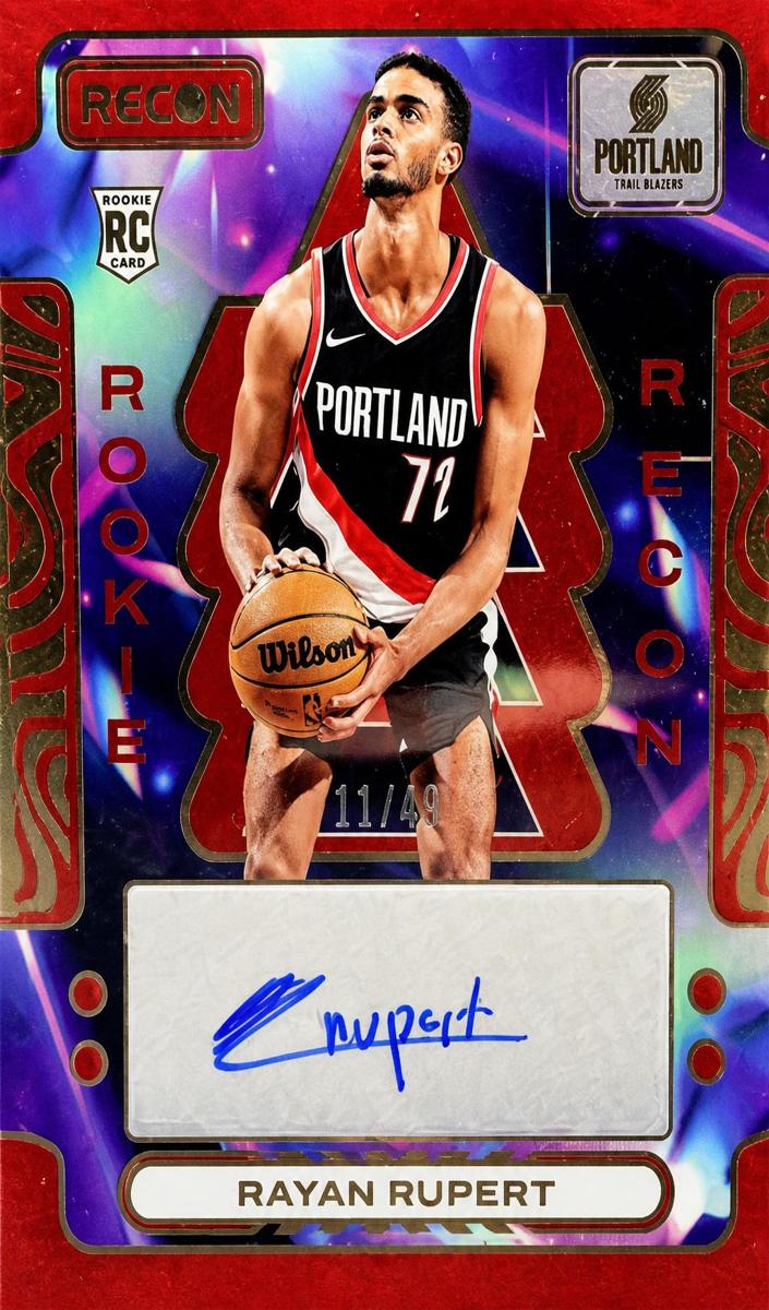 2023 Panini Recon Basketball Red Rayan Rupert #RRS-RUP
