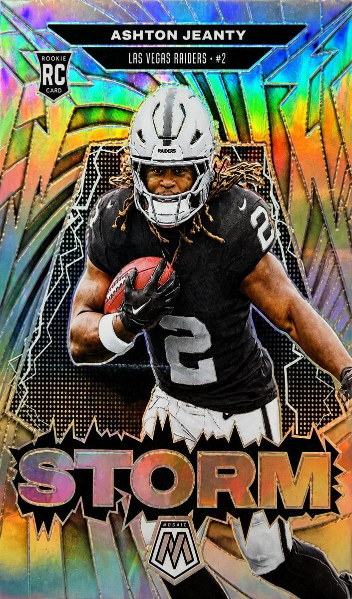 2025 Panini Mosaic Football Mosaic Ashton Jeanty #4 PSA 10