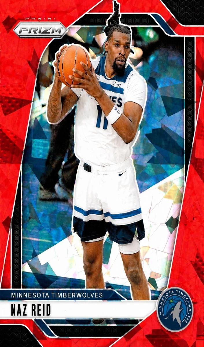 2024 Panini Prizm Basketball Red Ice Naz Reid #176