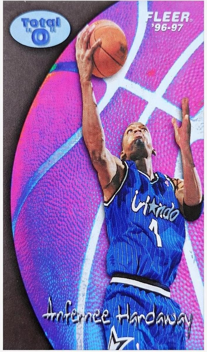 1996 Fleer Basketball Anfernee Hardaway #1 PSA 9