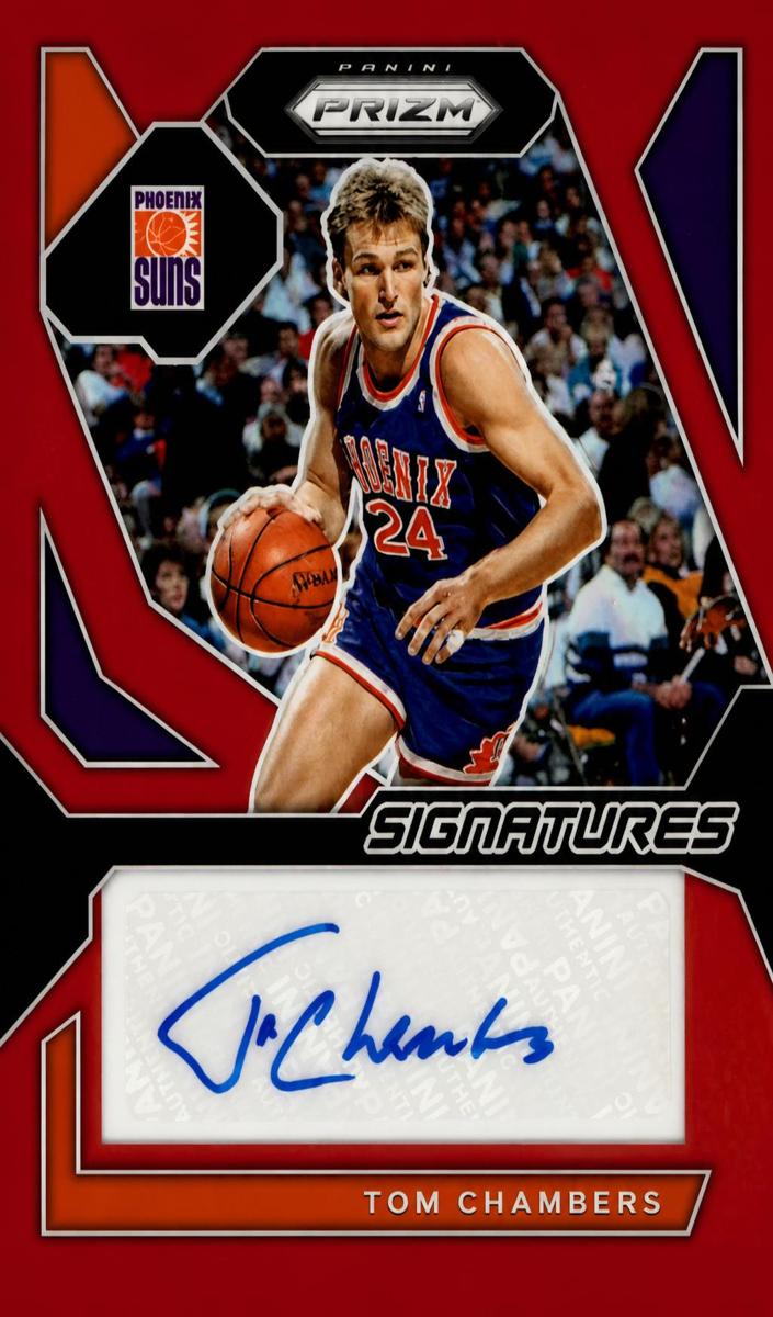 2023 Panini Prizm Basketball Red Tom Chambers #SIG-TOM