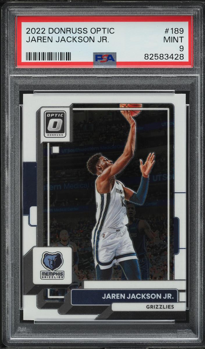 2022 Donruss Optic Basketball Jaren Jackson Jr. #189 PSA 8.5