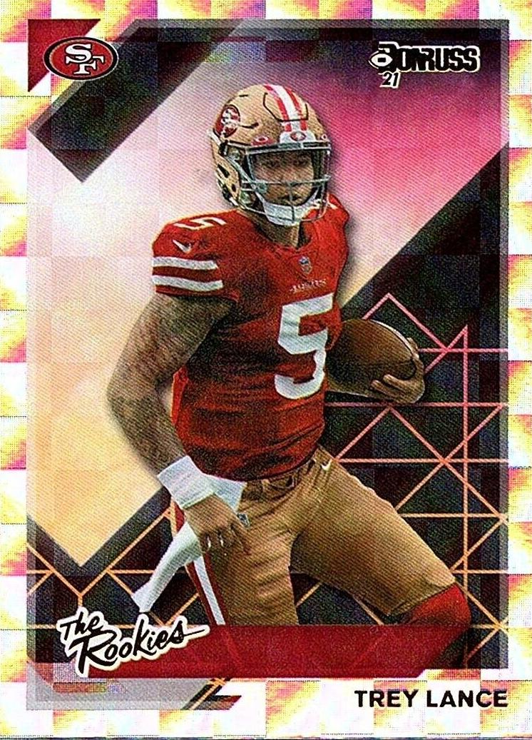 2021 Panini Donruss Football Trey Lance #TR-TLA PSA 9