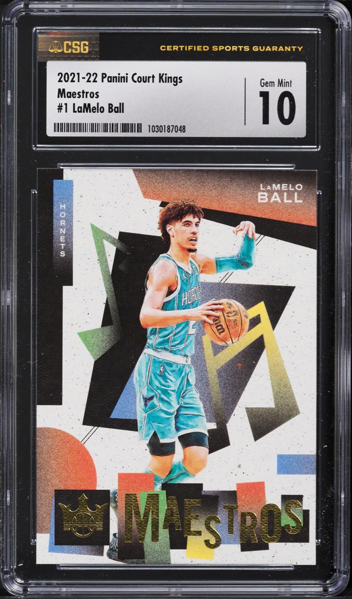 2021 Panini Court Kings Basketball LaMelo Ball #1