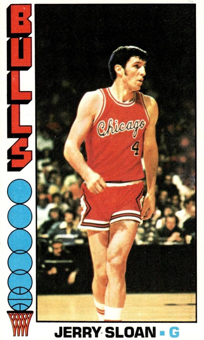 1976 Topps Basketball Jerry Sloan #123 PSA 9