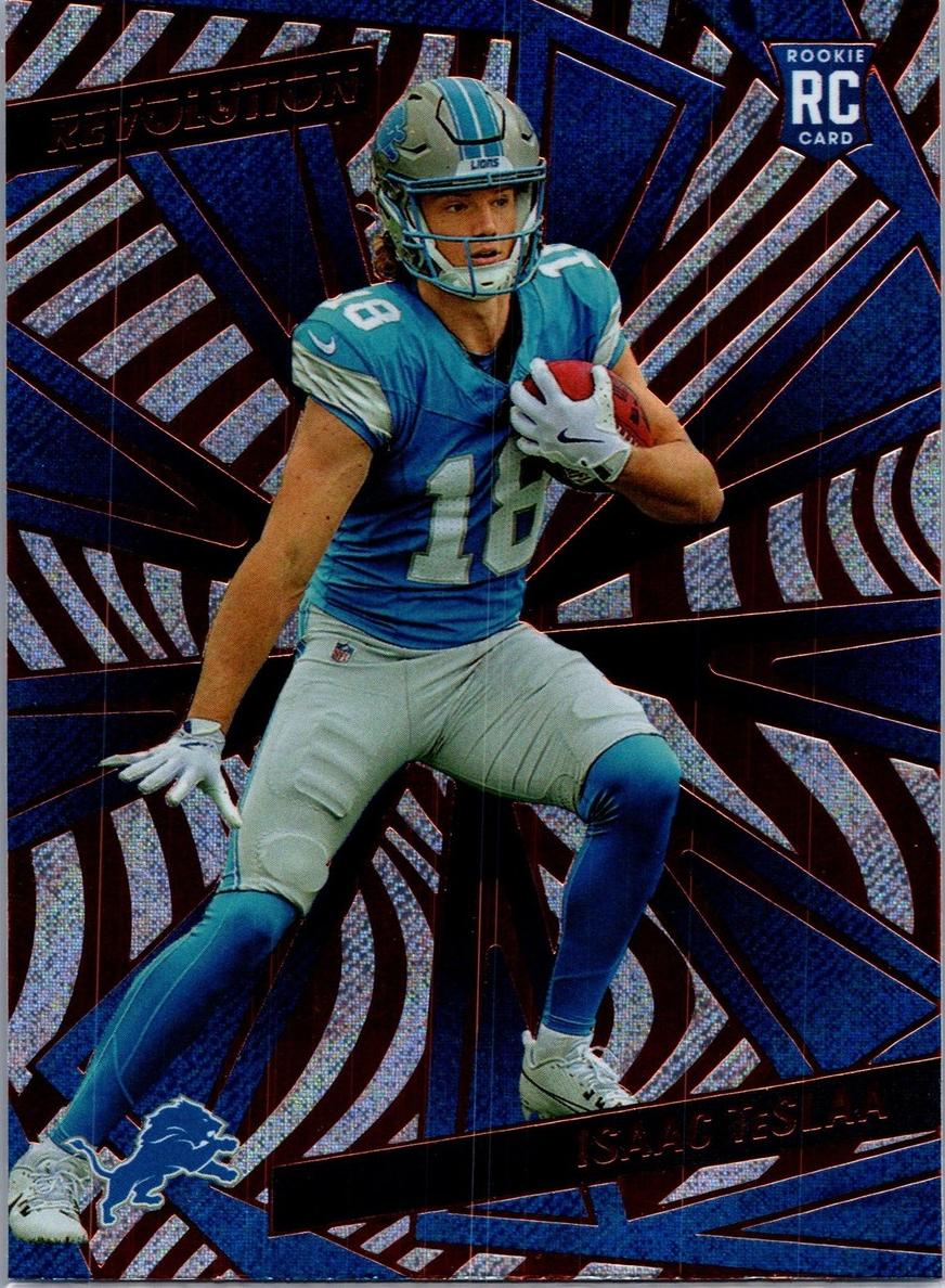 2025 Panini Revolution Football Red Storm Isaac TeSlaa #212