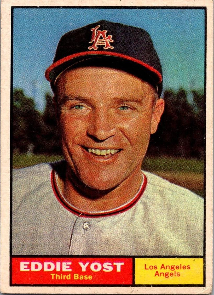 1961 Topps Baseball Eddie Yost #413