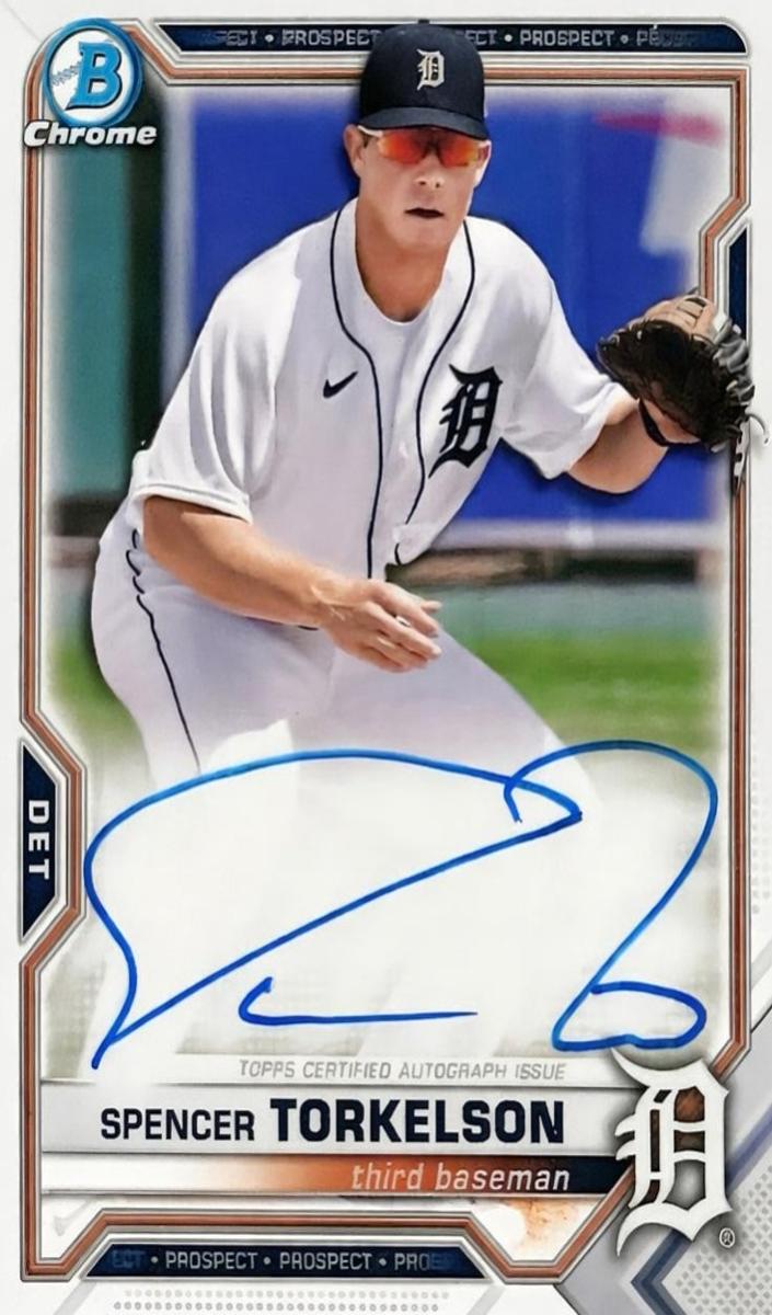 2021 Bowman Chrome Prospects Baseball Spencer Torkelson #CPA-ST PSA 10