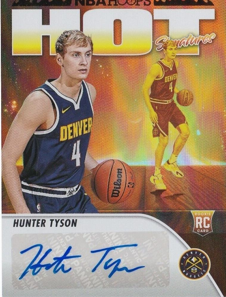 2023 Panini Hoops Basketball Hunter Tyson #HSR-HT