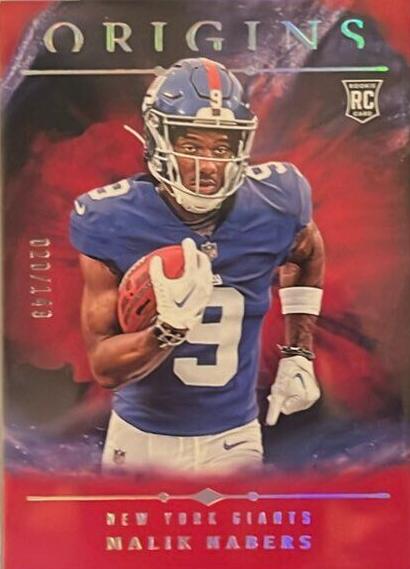 2024 Panini Origins Football Red Malik Nabers #147