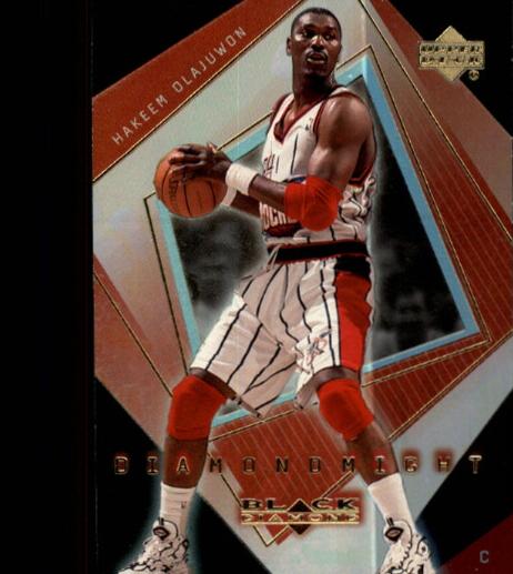 1999 Upper Deck Black Diamond Basketball Hakeem Olajuwon #DM6