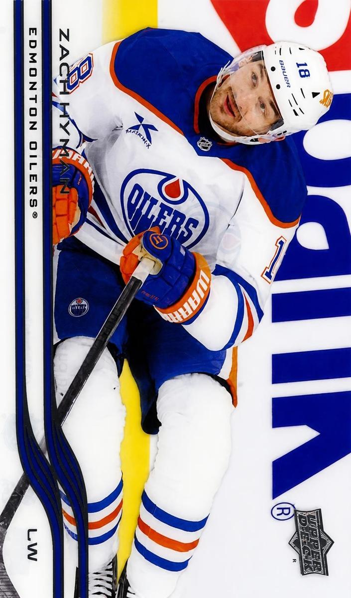 2025 Upper Deck Hockey Clear Cut Zach Hyman #66