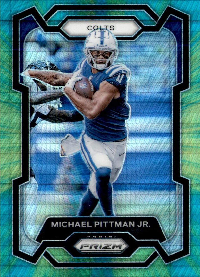 2023 Panini Prizm Football Hyper Michael Pittman Jr. #129