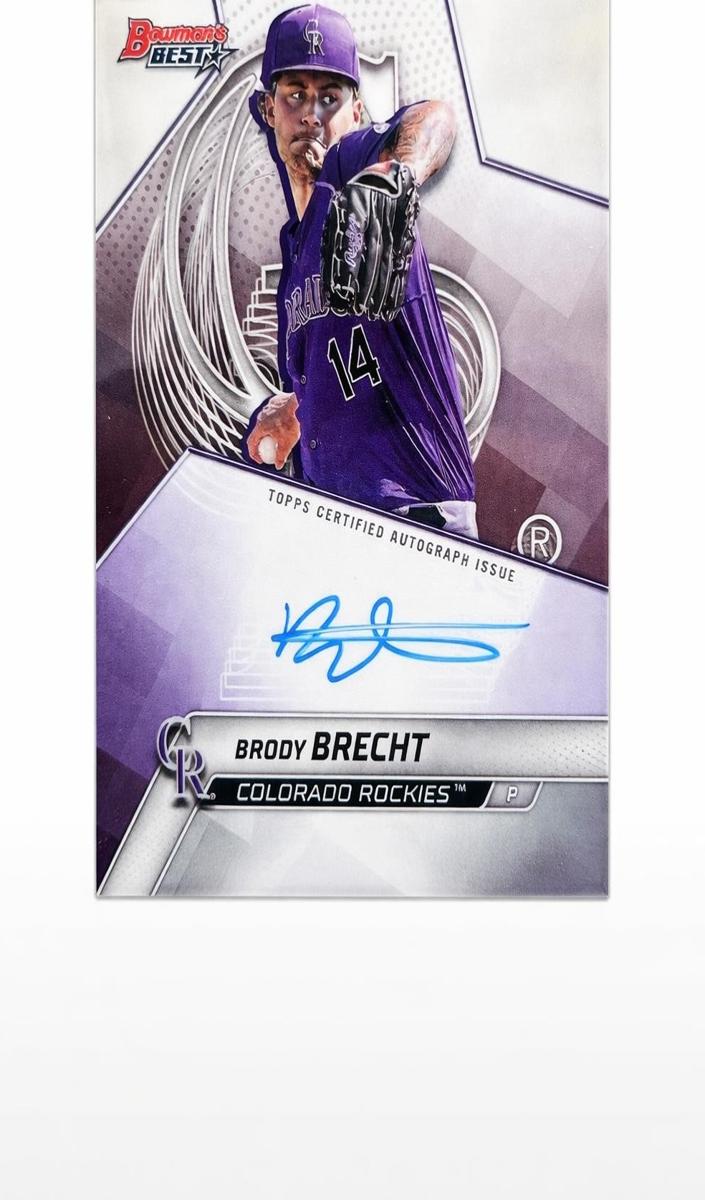 2025 Bowman's Best Baseball Refractor Brody Brecht #B25-BB