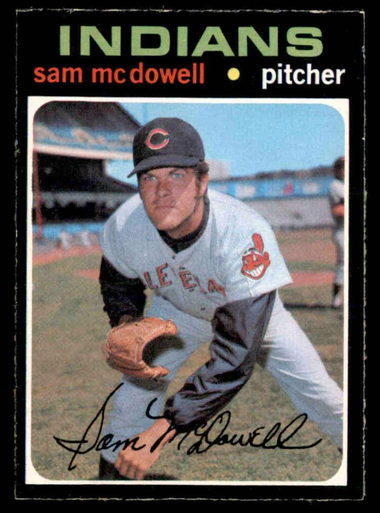 1971 O-Pee-Chee Baseball Sam McDowell #150