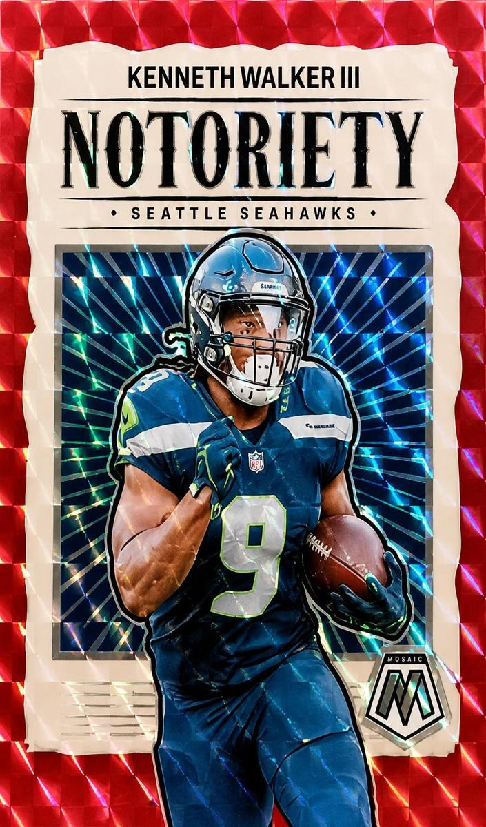 2024 Panini Mosaic Football Red Kenneth Walker III #8