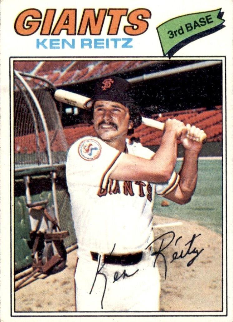 1977 Topps Baseball Ken Reitz #297