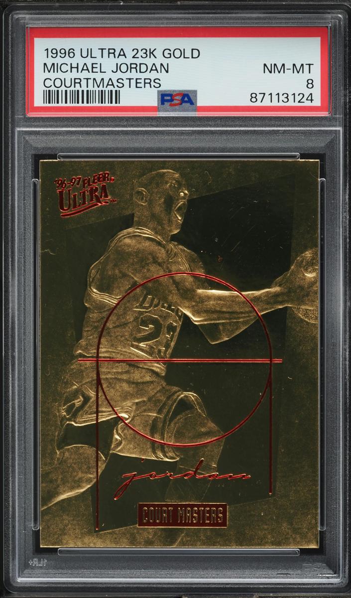 1996 Fleer Ultra Basketball Courtmaster Michael Jordan #null PSA 9