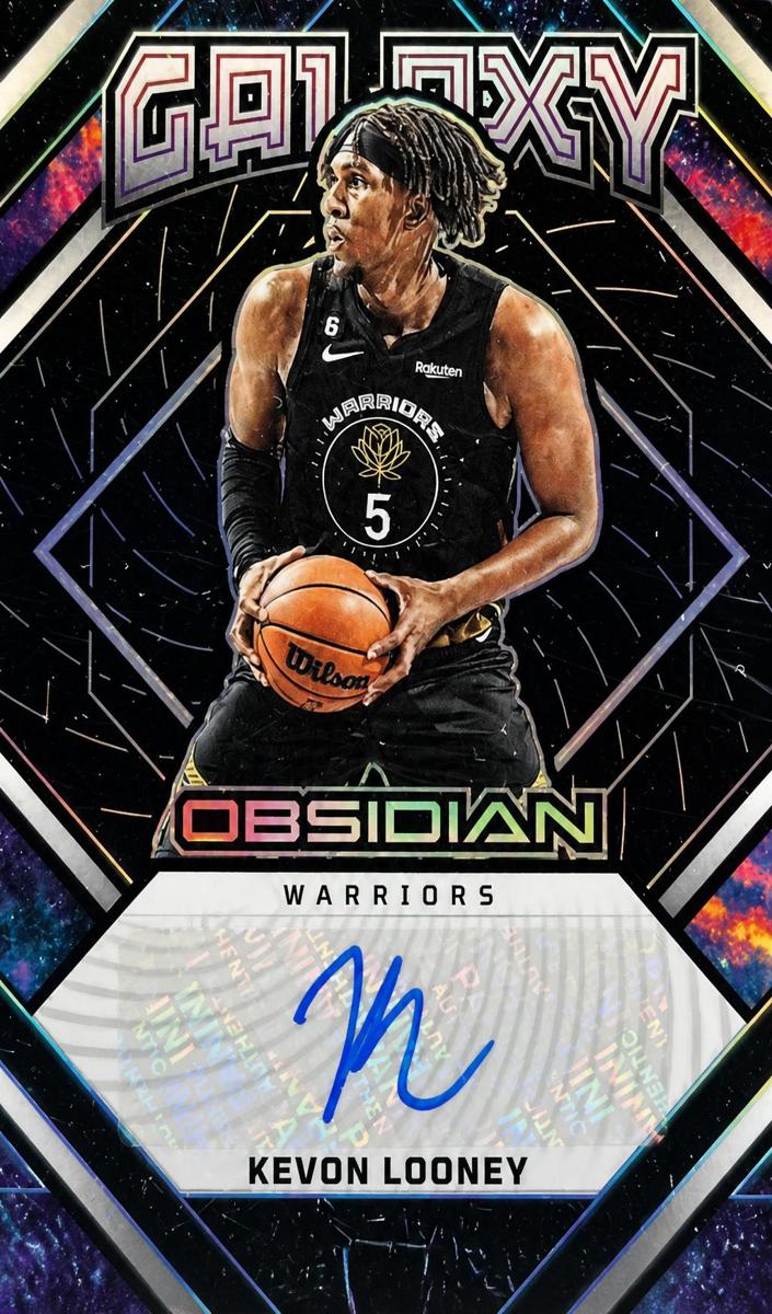 2022 Panini Obsidian Basketball Kevon Looney #GI-LSW