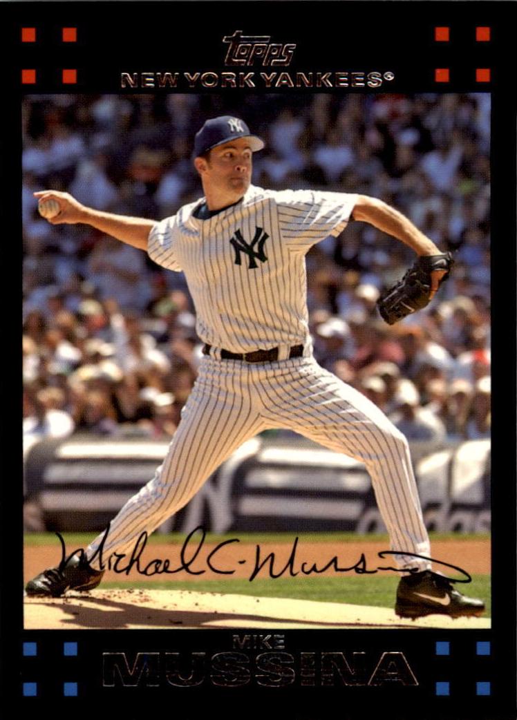 2007 Topps Baseball Mike Mussina #452