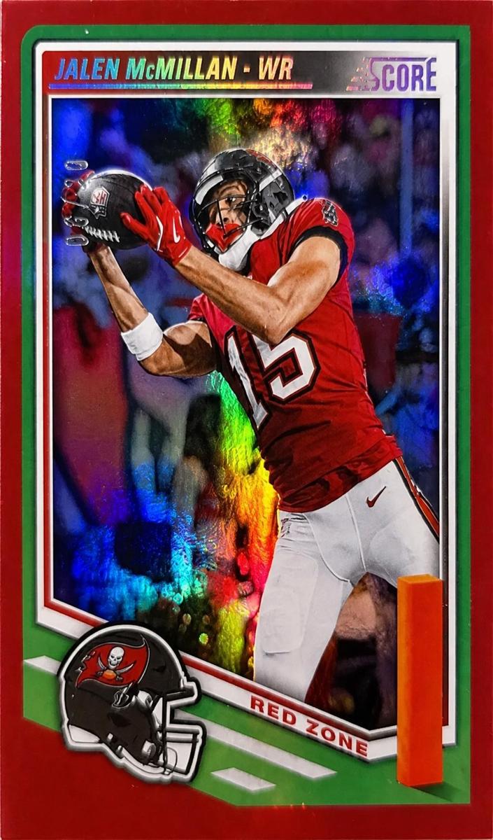 2025 Panini Score Football Red Zone Jalen McMillan #94