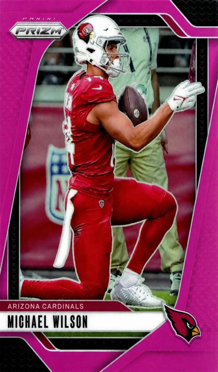 2024 Panini Prizm Football Pink Michael Wilson #3