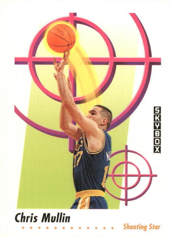 1991 Skybox Basketball Chris Mullin #597