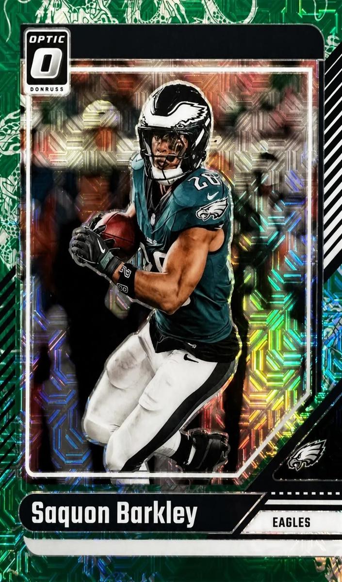 2024 Donruss Optic Football Dragon Saquon Barkley #159