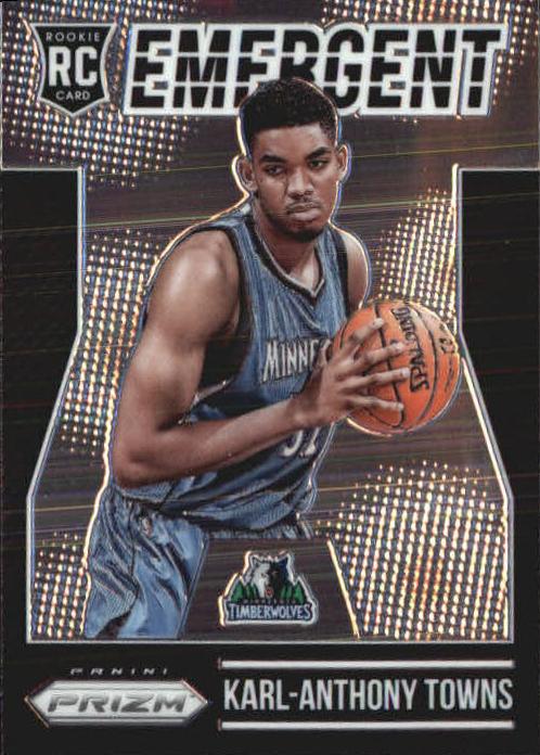 2015 Panini Prizm Basketball Karl-Anthony Towns #8 PSA 10
