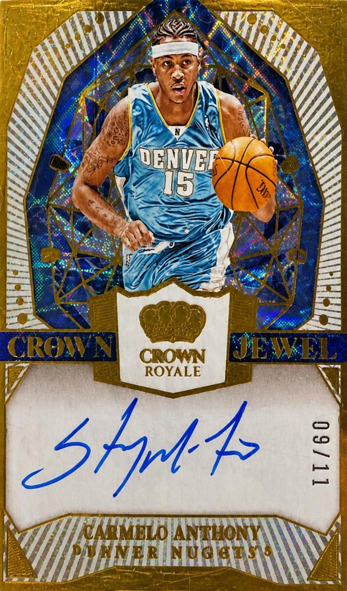 2023 Panini Crown Royale Basketball FOTL Carmelo Anthony #CJ-CAR