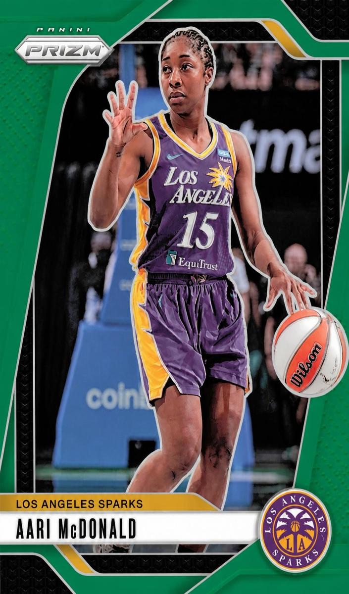2024 Panini Prizm WNBA Basketball Green Aari McDonald #97