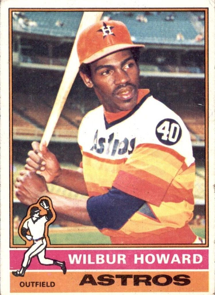 1976 Topps Baseball Wilbur Howard #97