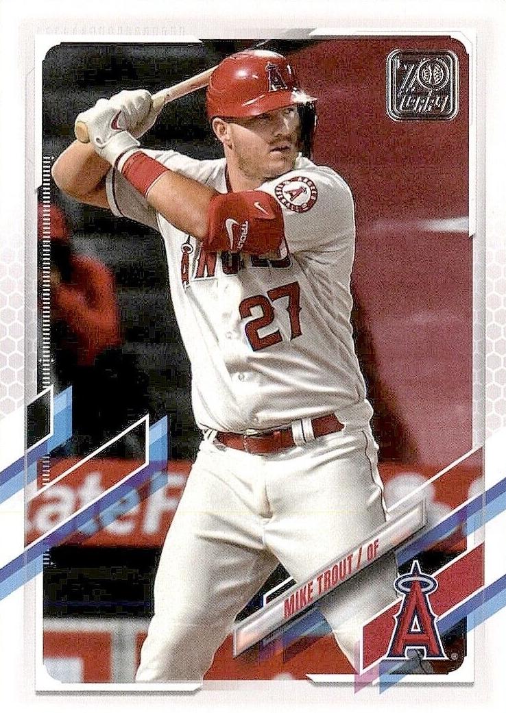 2021 Topps Baseball Mike Trout #27