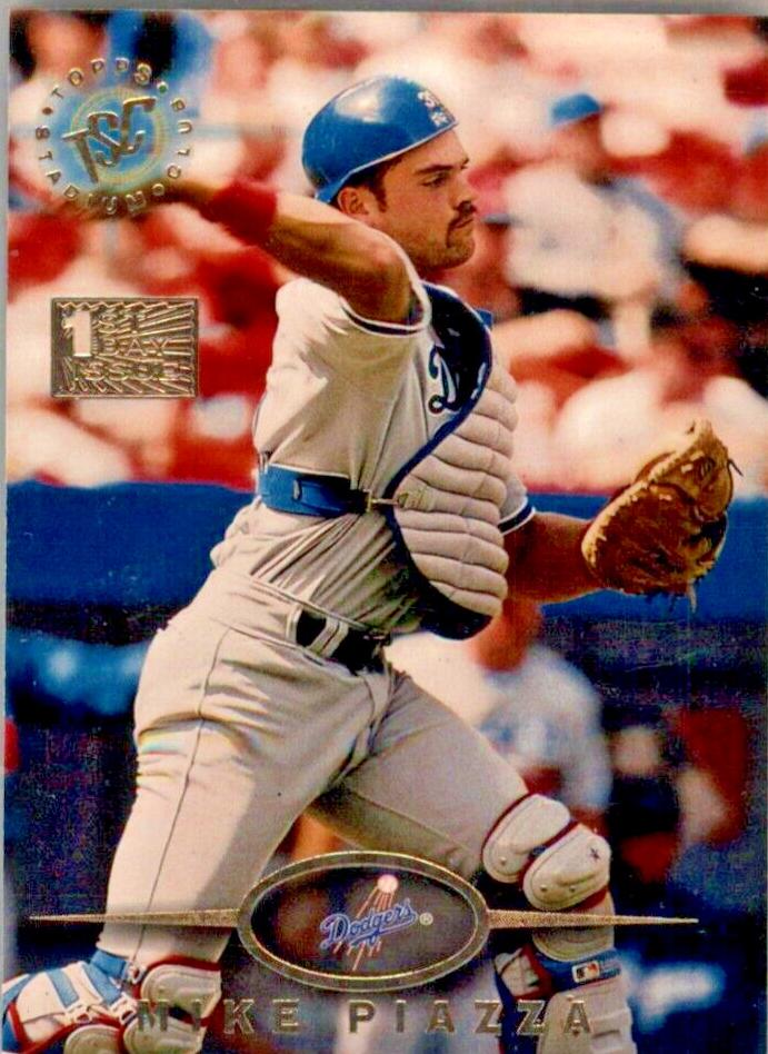 1995 Topps Stadium Club Baseball Mike Piazza #149