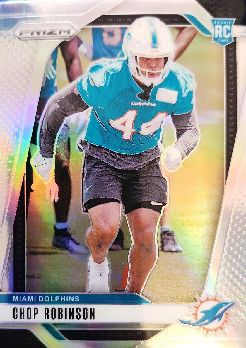 2024 Panini Prizm Football Silver Chop Robinson #319